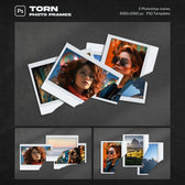 Torn Photo Frames