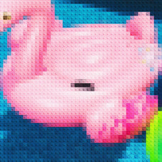 Toy Brick Photo Effect