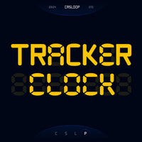Tracker Clock Digital Typeface