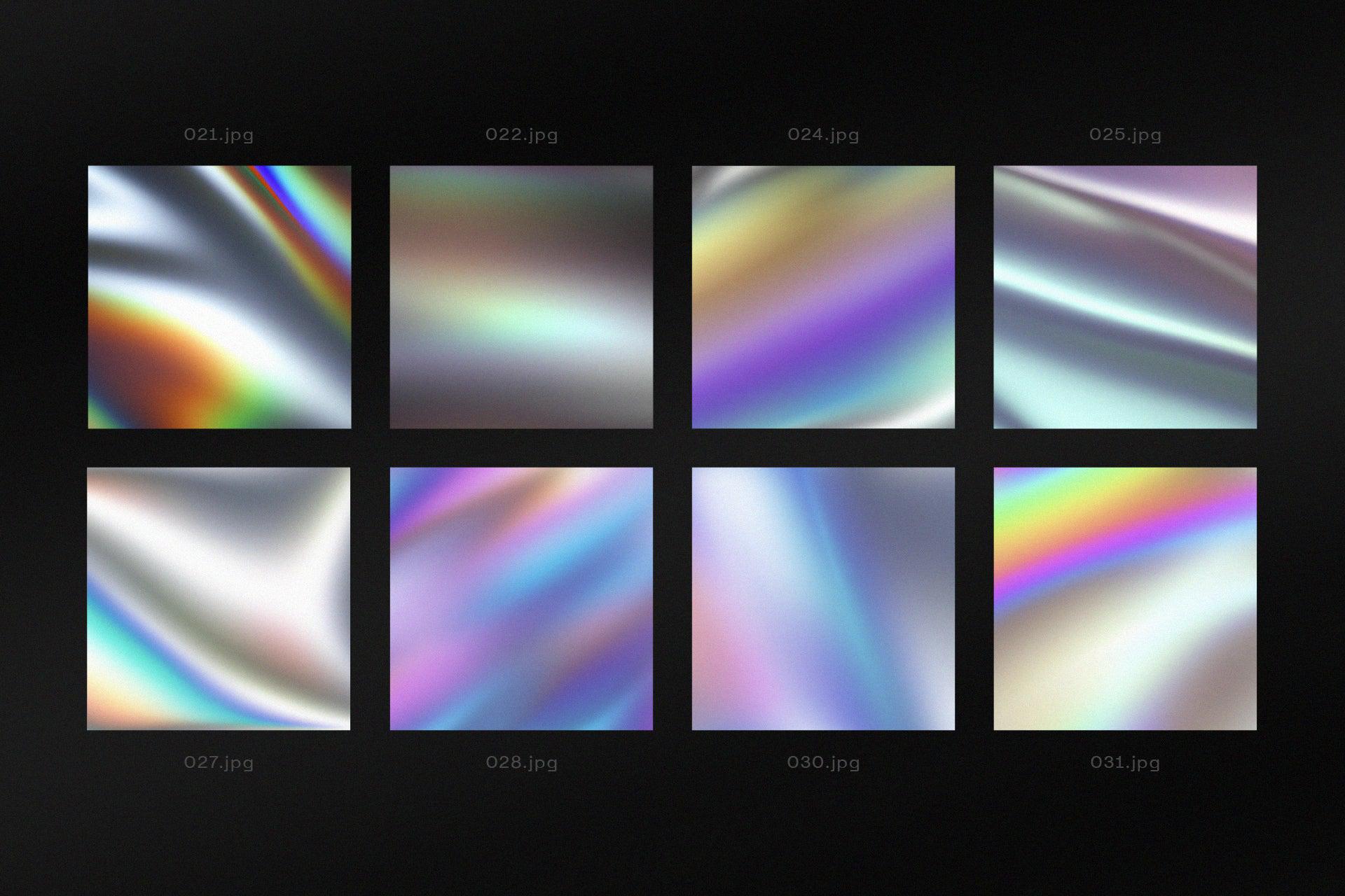 Transient Iridescent Backgrounds