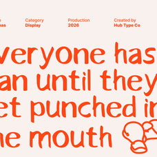 Trengginas – A Timeless & Unorthodox Display Typeface by Hub Type Co, preview 3