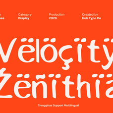 Trengginas – A Timeless & Unorthodox Display Typeface by Hub Type Co, preview 8