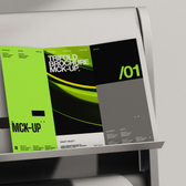 Trifold Brochure Mockup