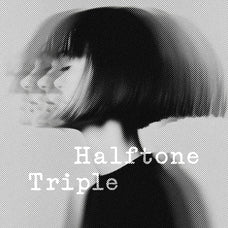 Triple Halftone Screenprint Photo Effect