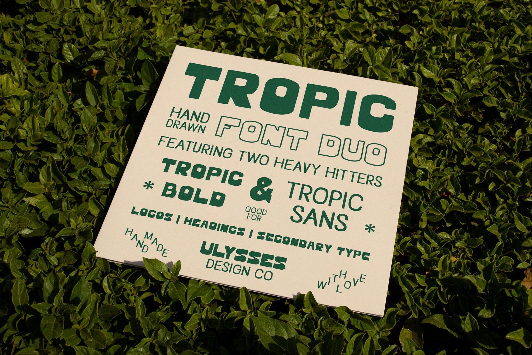 Tropic Font Duo