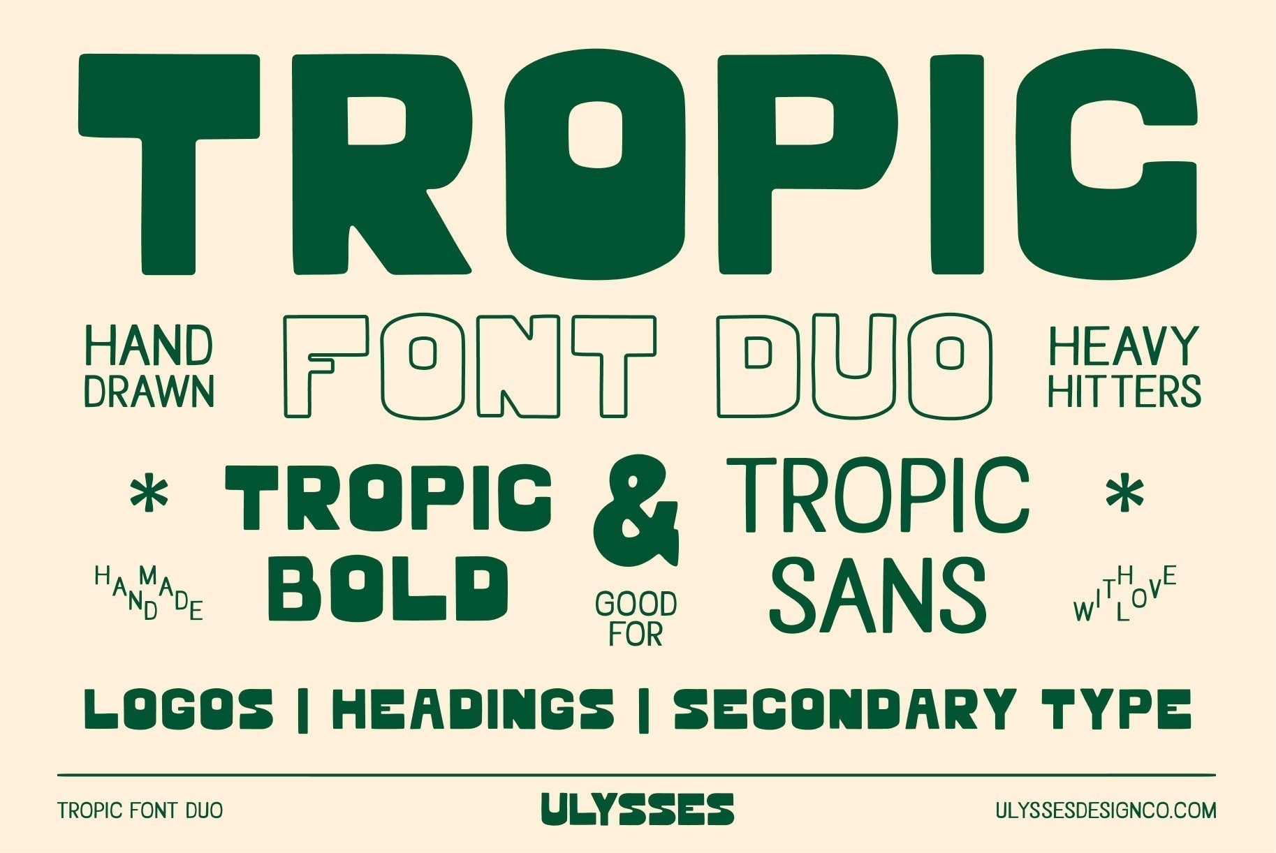 Tropic Font Duo