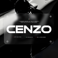 TRT Cenzo – Modern Futuristic Sans Serif Typeface