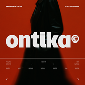TRT Ontika – Sans Semi Display Font Family
