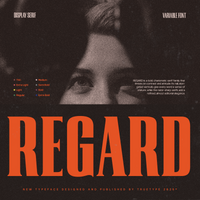 TRT Regard - Condensed Display Font