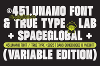 TRT Unamo - Sans Display Condensed