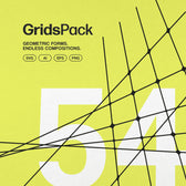 Twisted Grid — Abstract Geometric Vector Elements