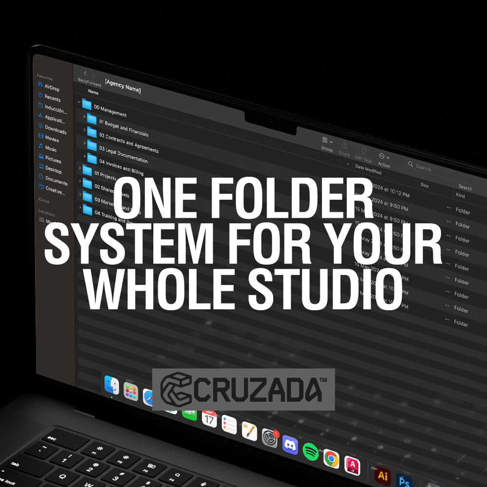 Ultimate Folder Setup - Productivity Tool by Cruzada Supply