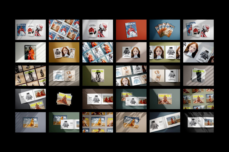 Ultimate Magazine Mockups Bundle