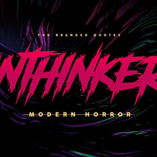 Unthinkers - Modern Horror Font