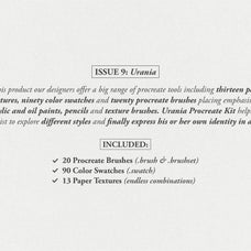 Urania Procreate Kit