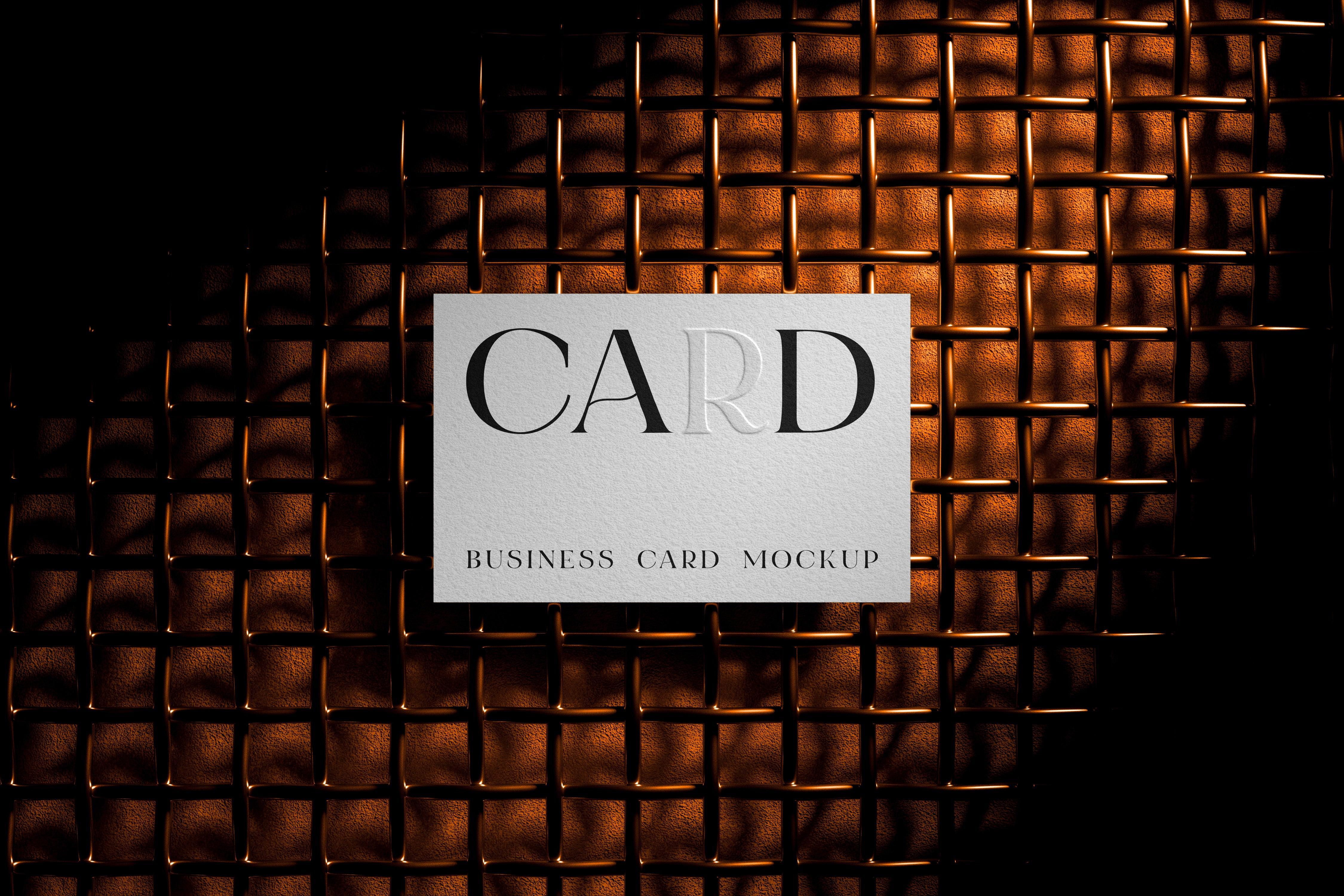 Urban Business Card Mockup