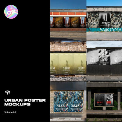 Urban Poster Mockups Vol 2