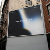 Urban Street Billboard Mockup Scene