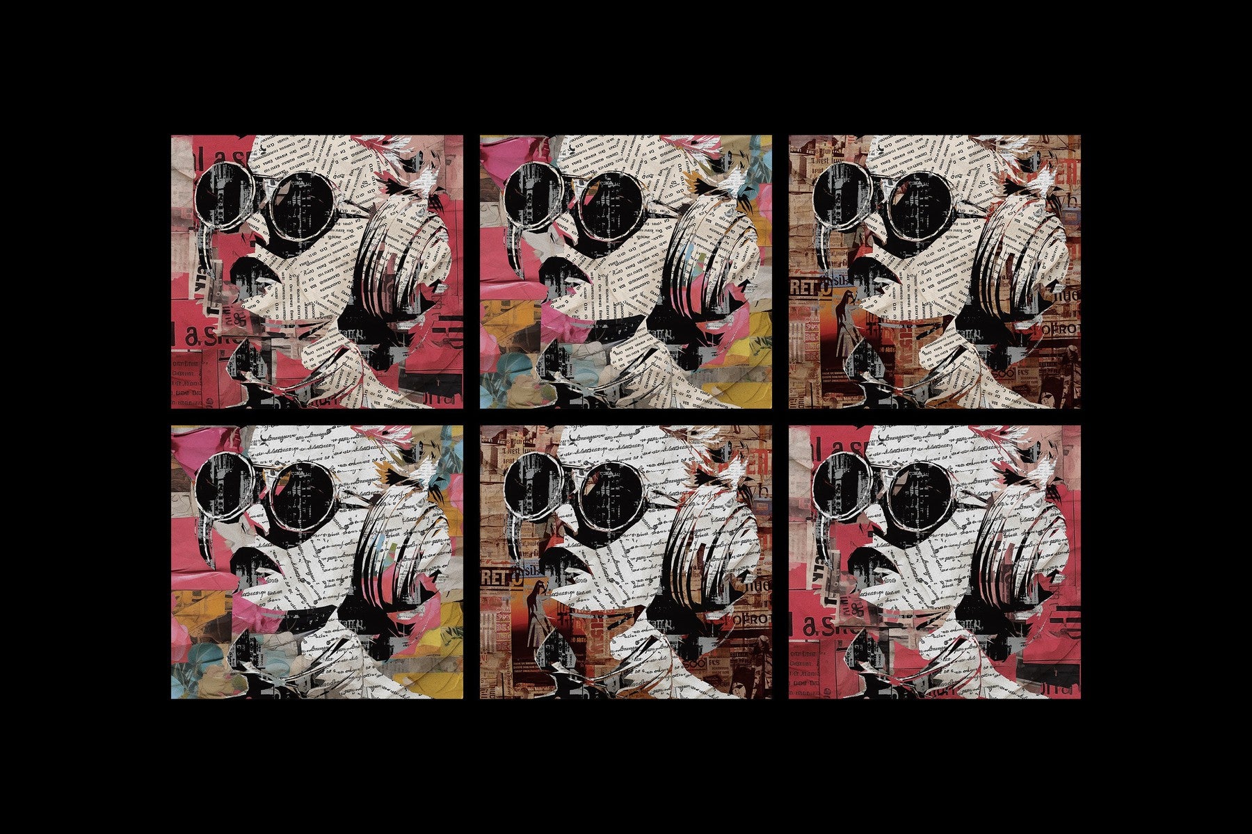 Urban Wall Photo Collage Creator