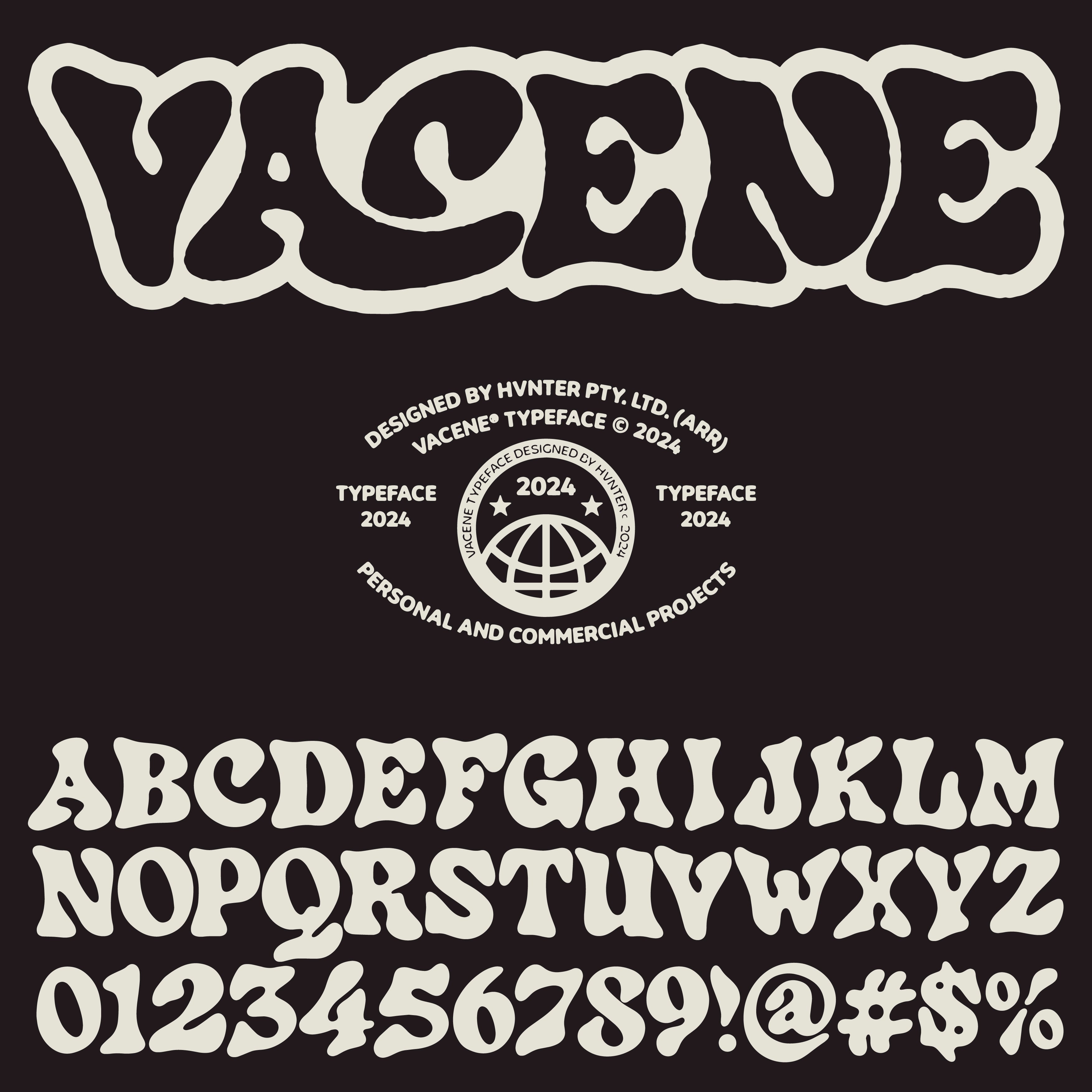 Vacene Typeface