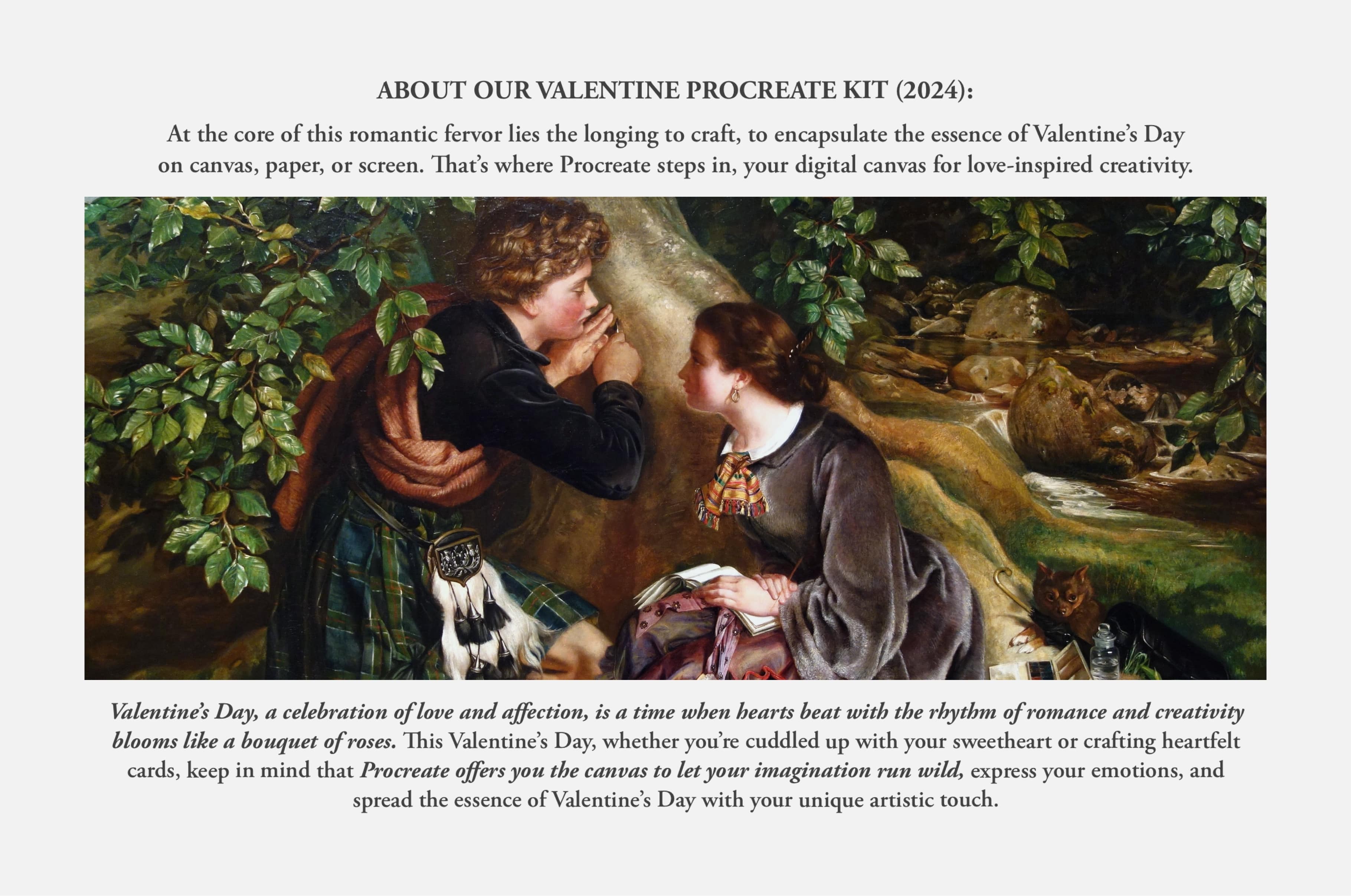 Valentine (2024) Procreate Kit