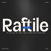 Variable Sans Serif Font Family - Raftile