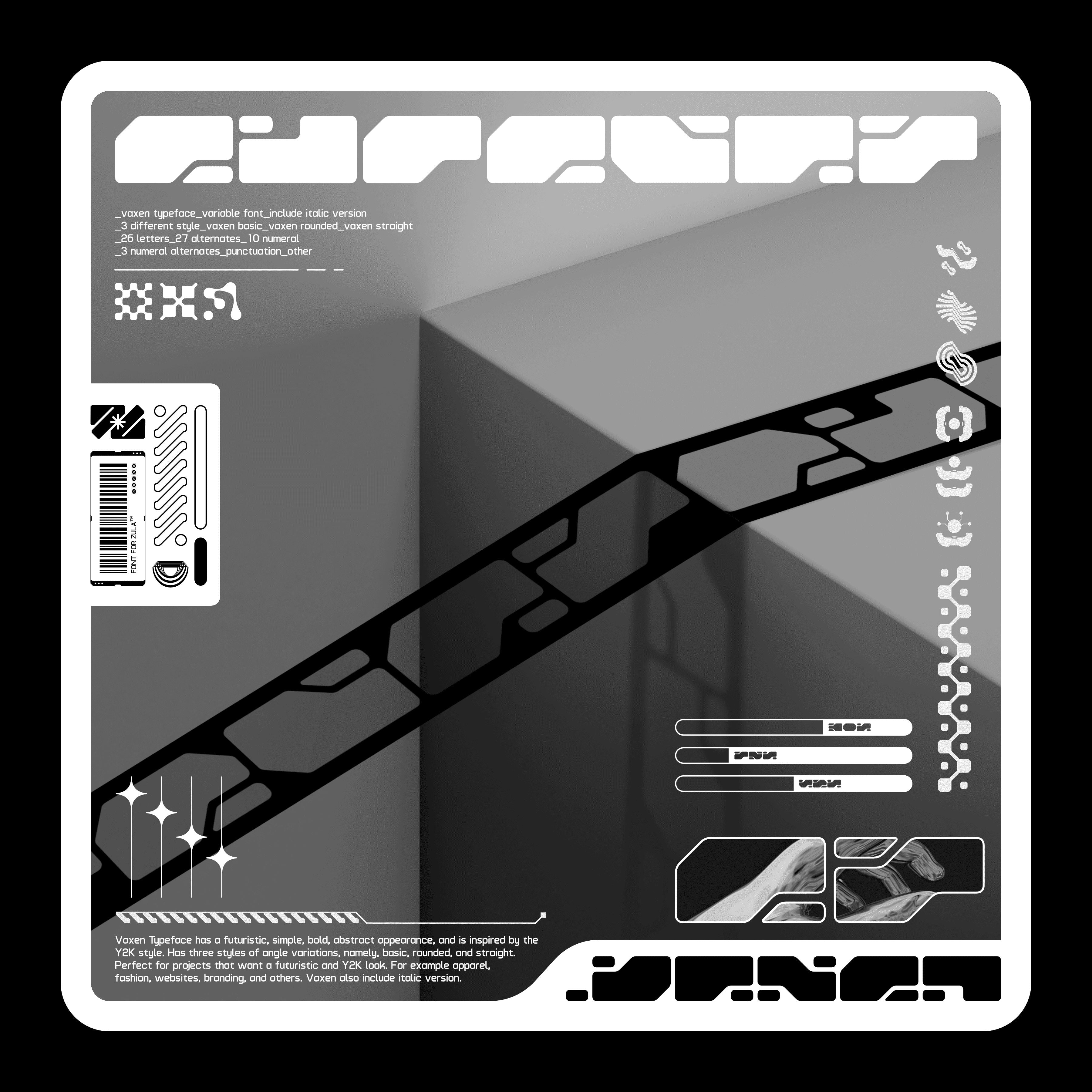 VAXEN Typeface