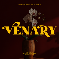 Venary - Elegant Fashion Serif Font