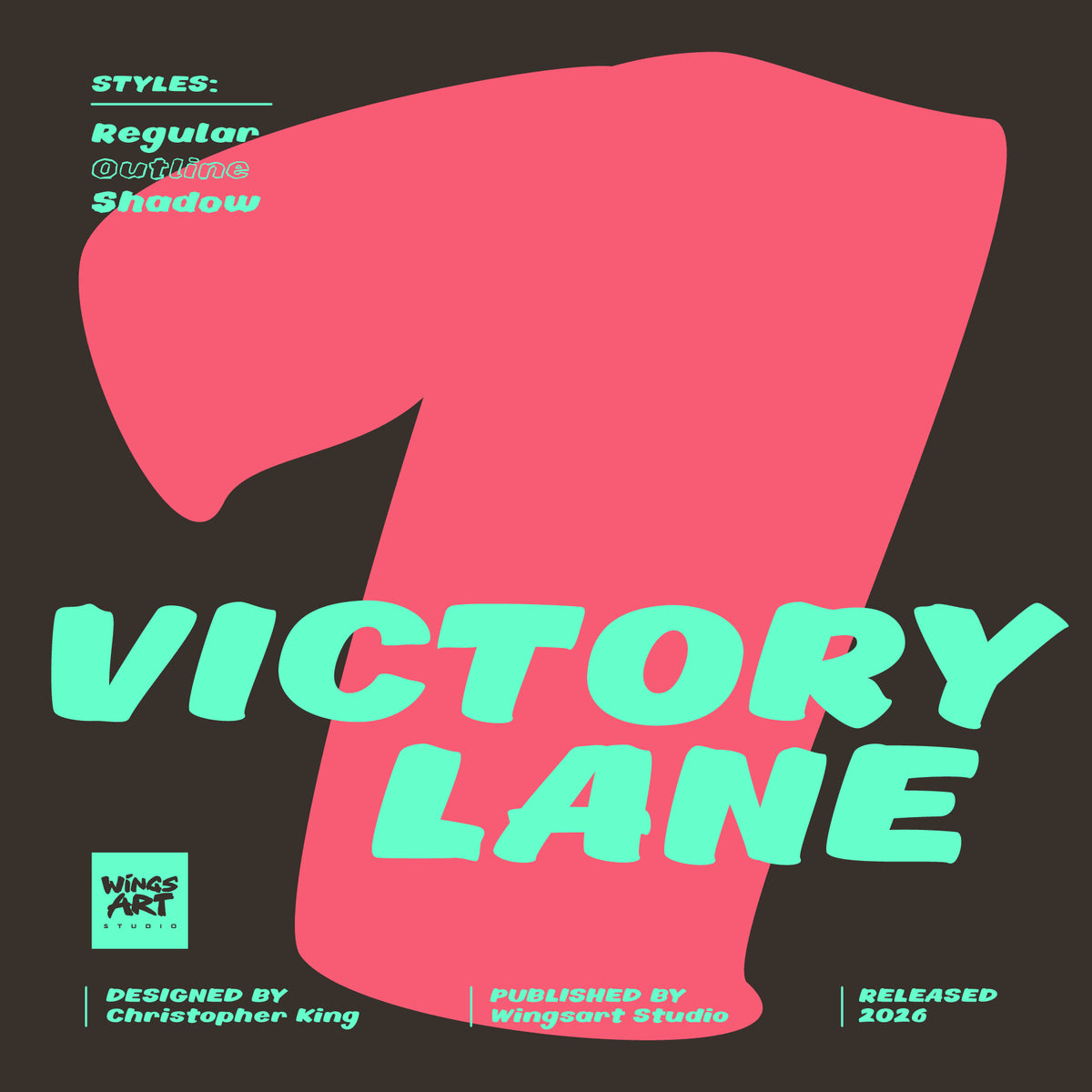 Victory Lane – A Brush Font for Race Car Livery and Signage by Wingsart ...