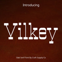 Vilkey – Slab Serif