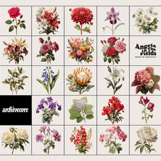 Vintage Book Of Flowers Clipart