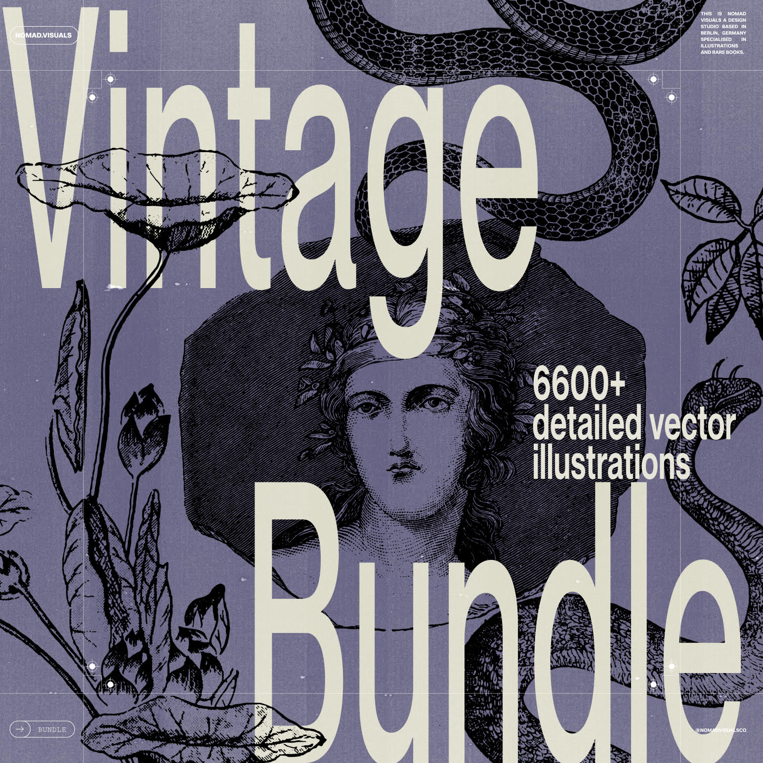 Vintage Bundle - 6600+ Illustrations