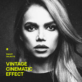 Vintage Cinematic Photo Effect