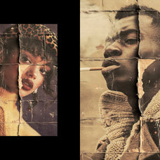 Vintage Crumpled Photo Effect