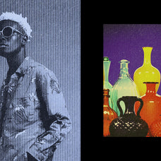 Vintage Halftone Photo Effect