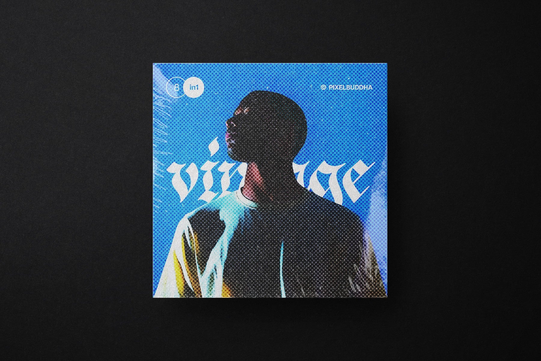 Vintage Halftone Photo Effect