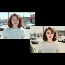 Vintage Indie Film Photo Template
