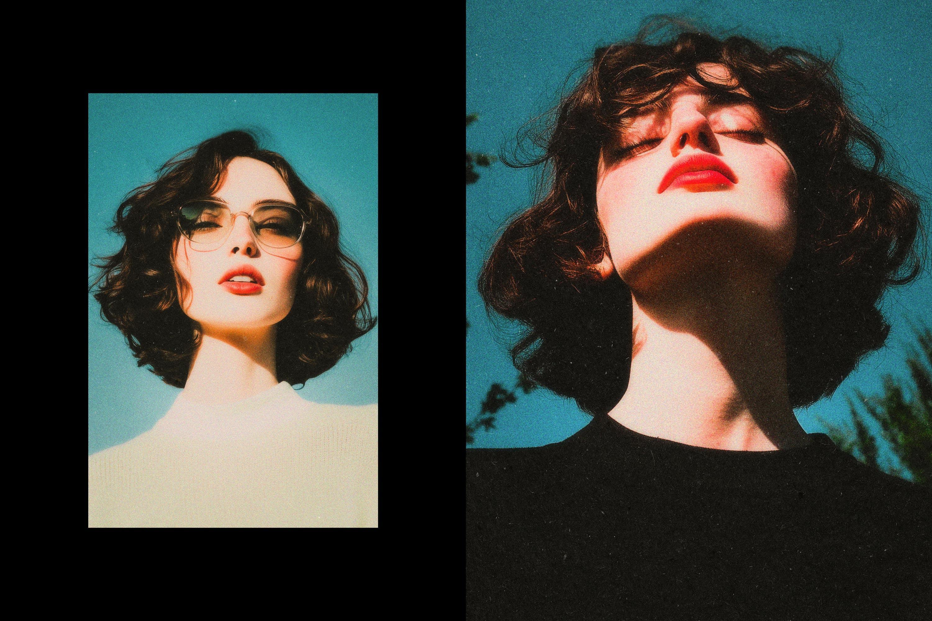 Vintage Indie Film Photo Template