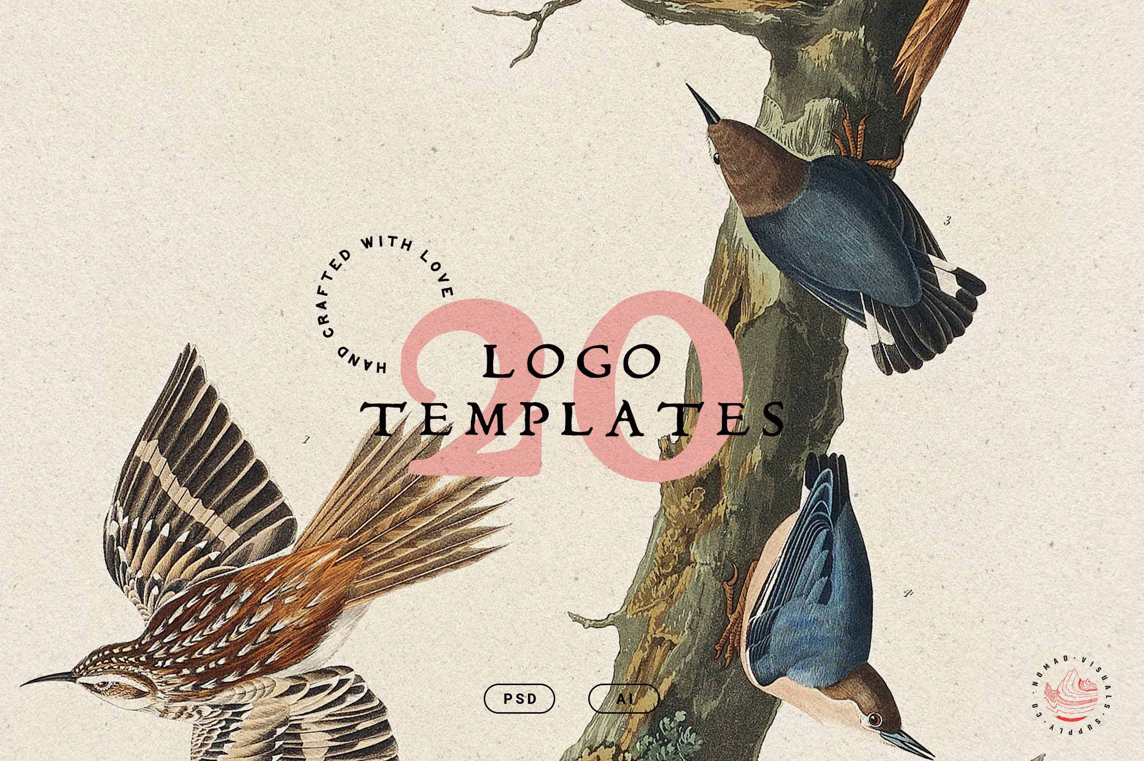 Vintage Logo Creator Kit