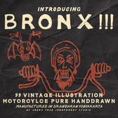 Vintage Motorcycle "BRONX !!!"