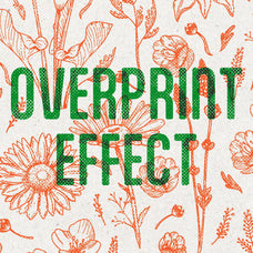 Vintage Overprint Effect