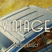 Vintage Paper Print Photo Effect