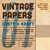 Vintage Paper Textures Collection