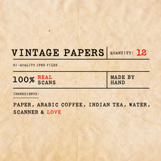 Vintage Paper Textures Pack