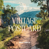 Vintage Postcard Photo Effect