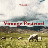 Vintage Postcard Photo Effect