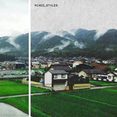 Vintage Postcard Press Effect
