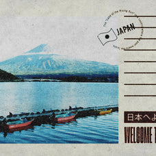 Vintage Postcard Press Effect