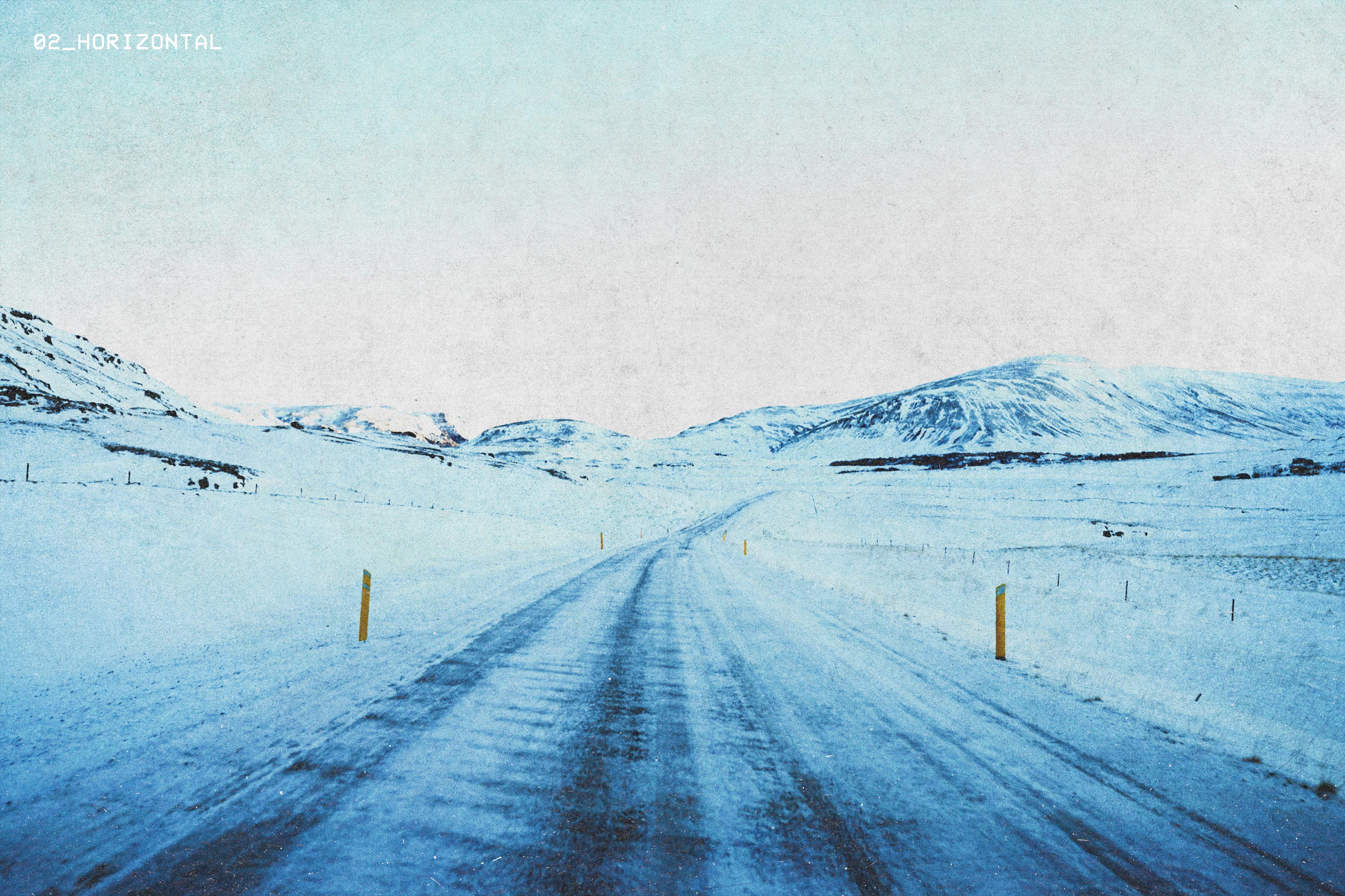 Vintage Postcard Press Effect