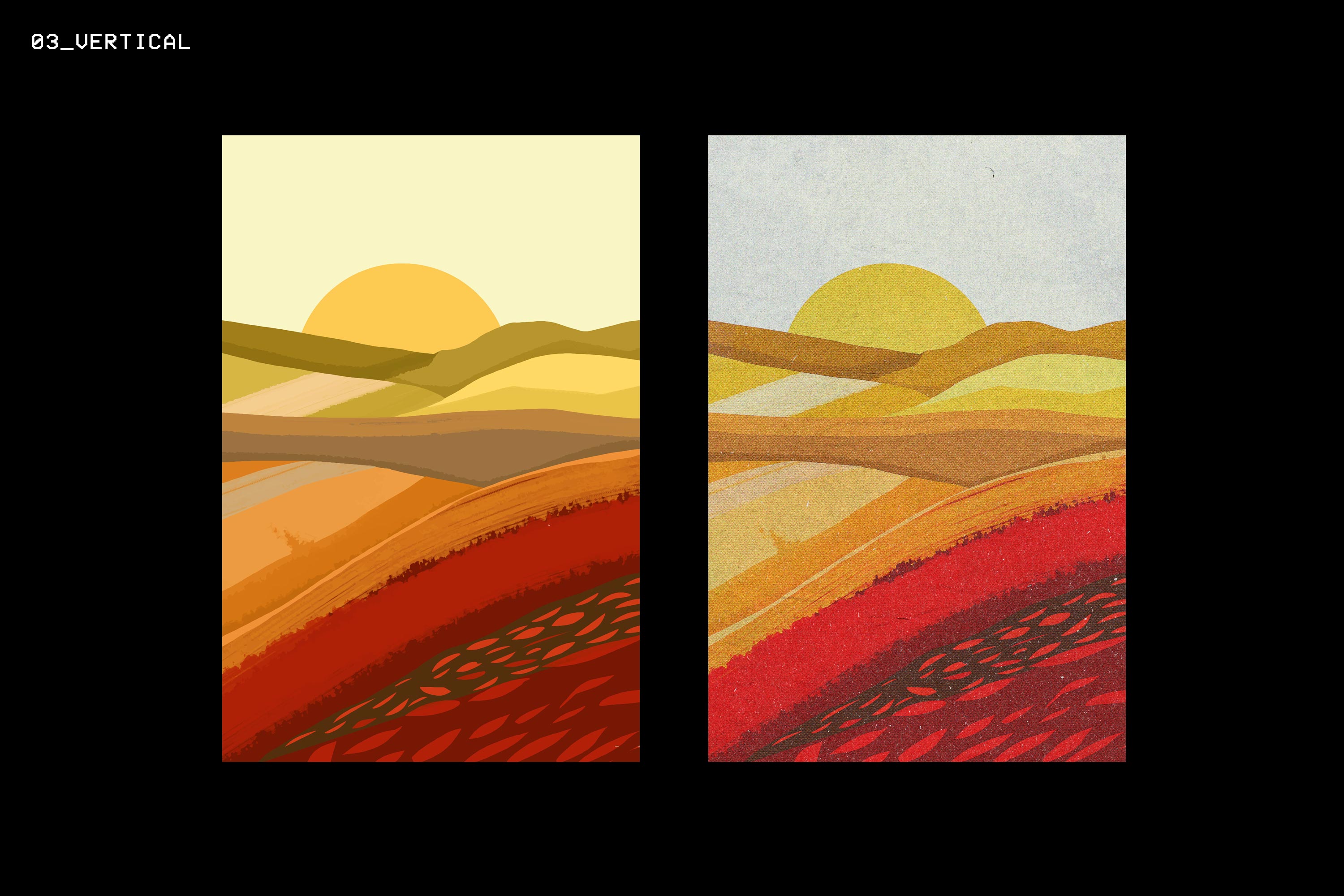 Vintage Postcard Press Effect